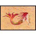 Beyondbasketball Mermaid Indoor Or Outdoor Mat - 18 x 27 in. BE2549314